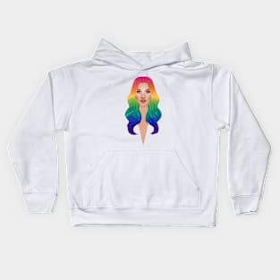 Pabllo Vittar drag queen from Brazil Kids Hoodie